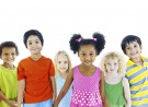 Kids holding hand